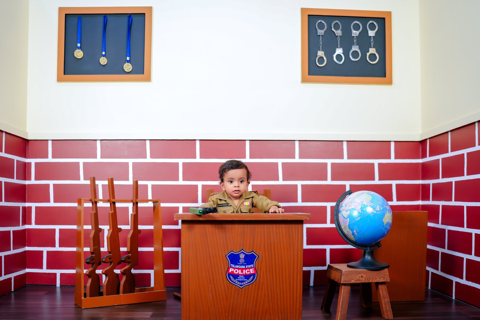 Representative pre-birthday 3d photography: Future Officer